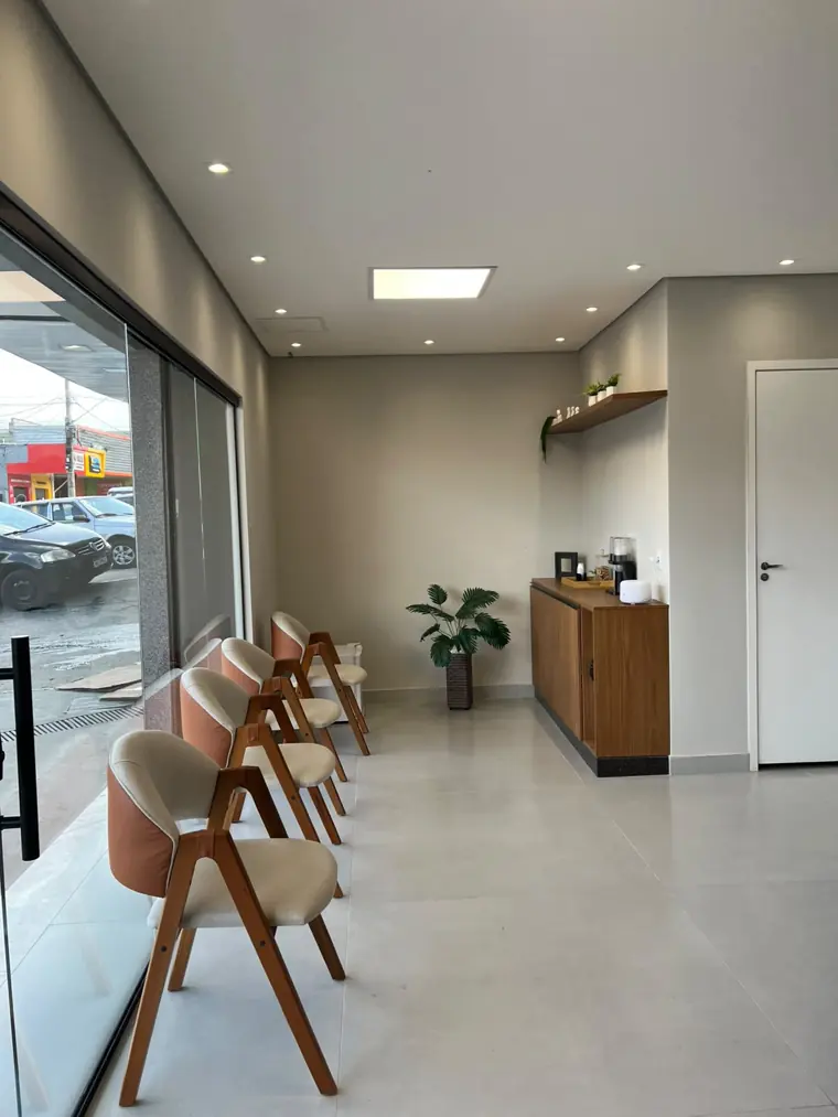 Recepção e sala de espera